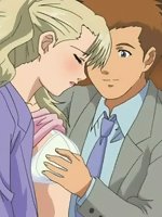 Lewd slut masturbates pussy and takes cock inside